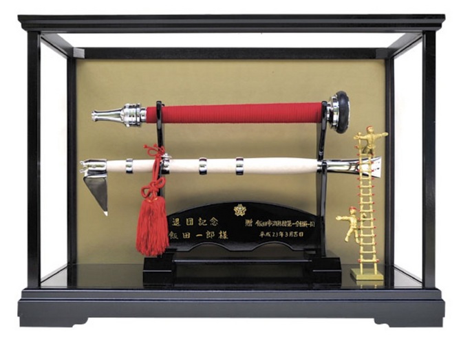 販売 消防楯RS-6363-C 表彰 退職記念品 退団記念品